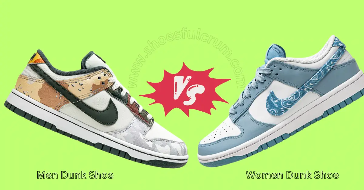 Difference Between Men’s And Women’s Dunk Shoes