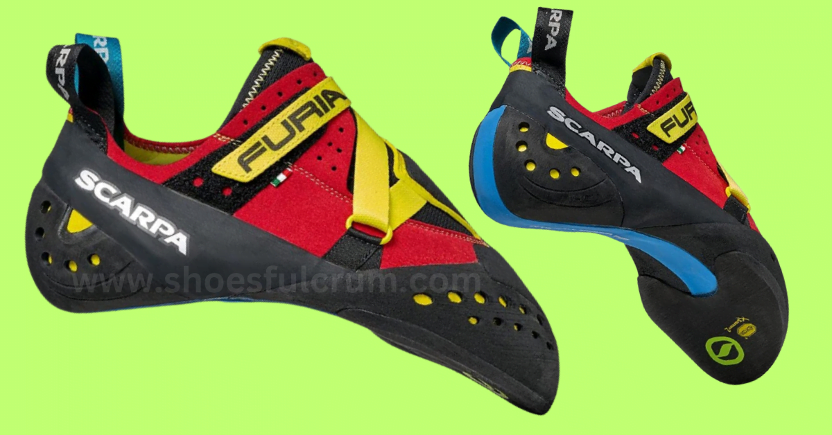 SCARPA Furia S Rock Climbing Shoes for wide feet