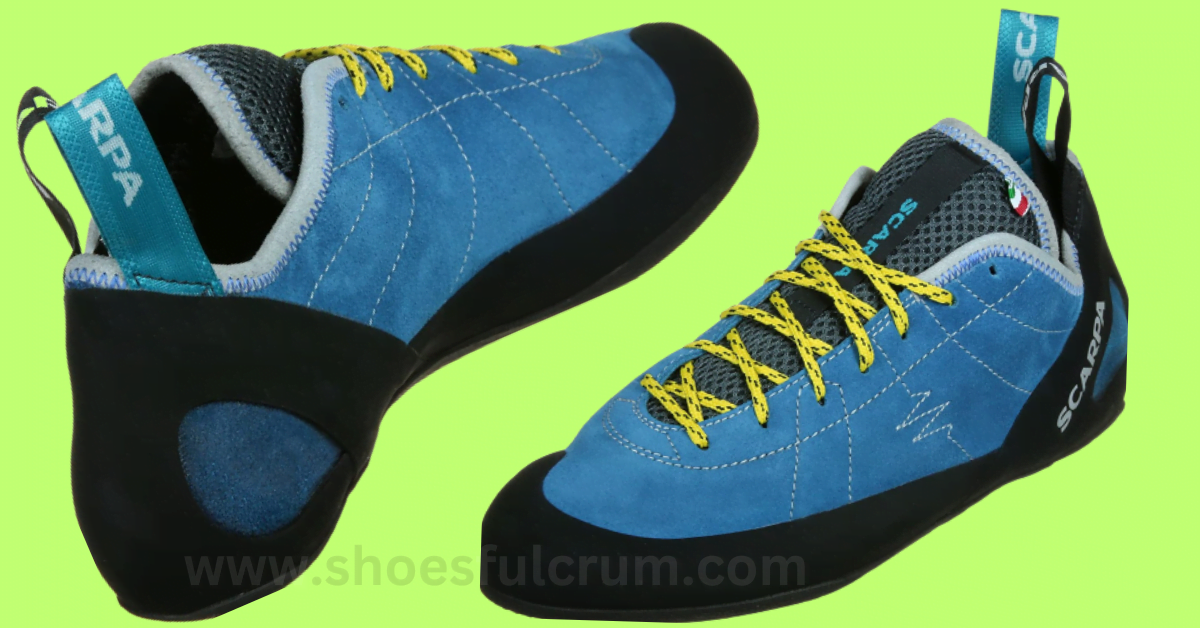 scarpa helix low rise climbing boots for wide feet