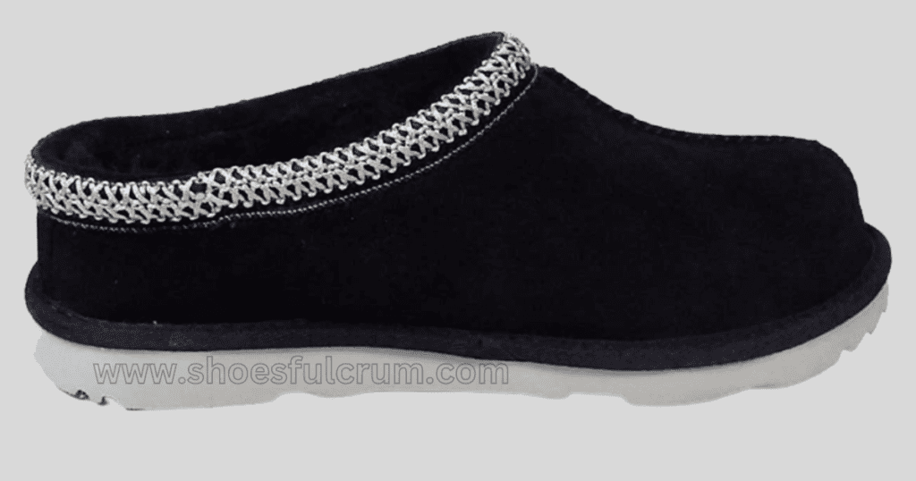 unique braid design of ugg tasman slippers