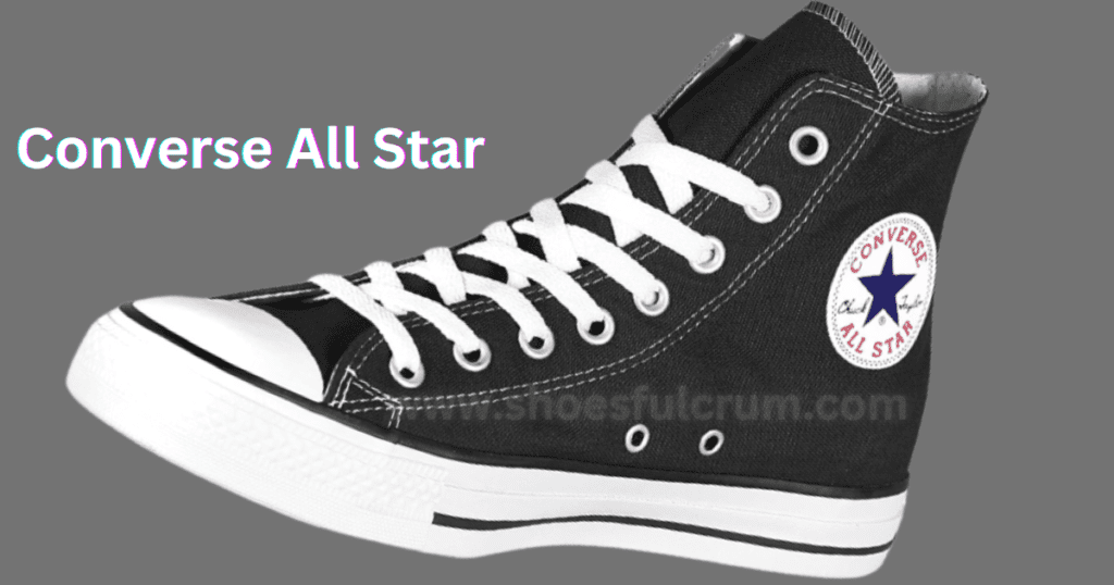 converse all star dancing shoe