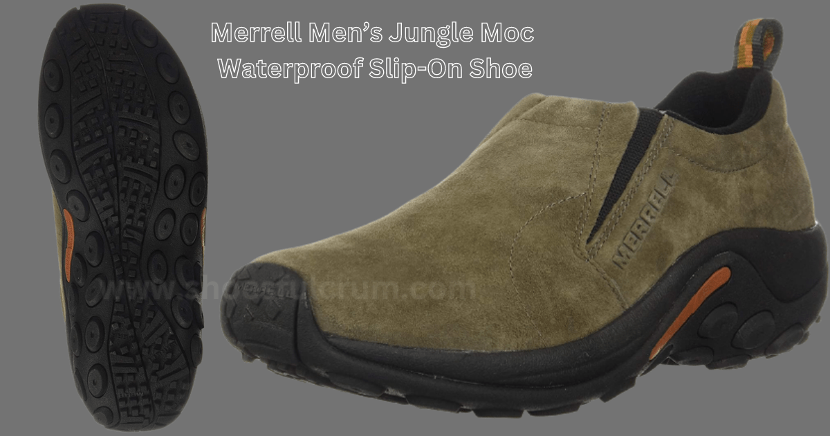 Merrell Men’s Jungle Moc Waterproof Slip-On Shoe for vet tech
