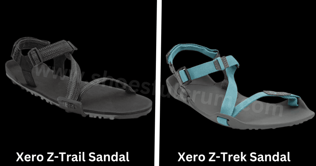 Z-Trek and Z-Trail Xero sandals
