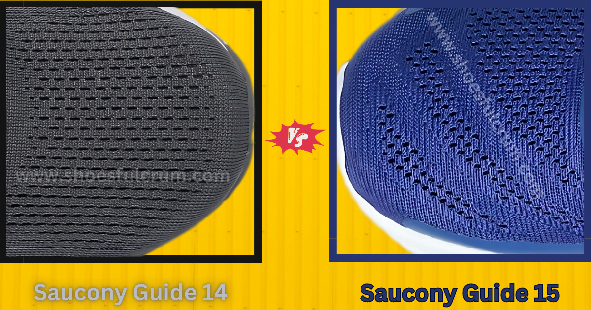 Breathability Of Saucony Guide 14 VS 15
