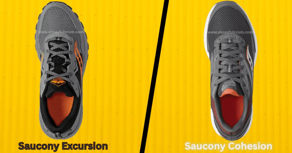 Fit And Comfort: Saucony Excursion VS Saucony Cohesion