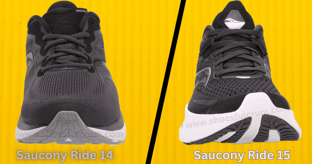 Fit And Comfort Of Saucony Ride 14 VS 15
