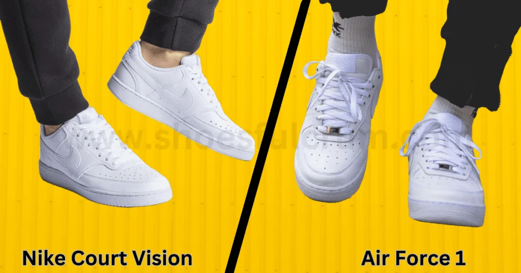How To Style Nike Court Vision vs Air Force 1
