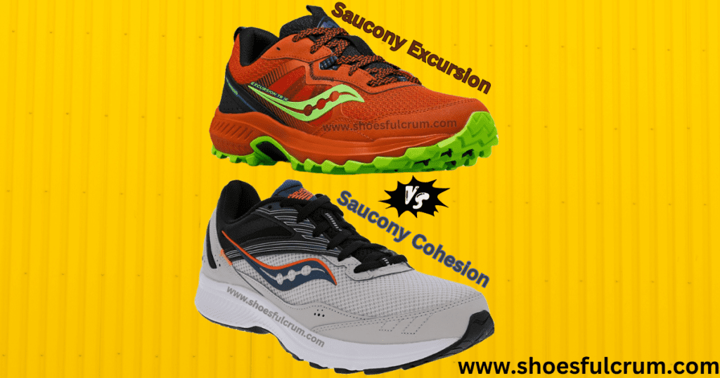 saucony excursion vs cohesion