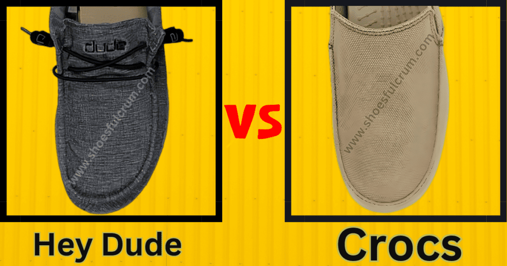 Crocs sizing compared online to vans