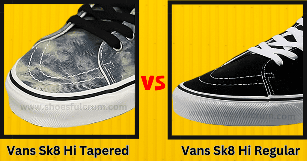 Vans sk8 hi outlet vs sk8 hi slim