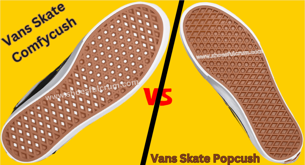 outsolе and traction vans popcush vs comfycush