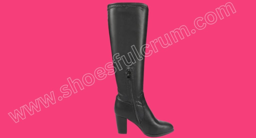 chunky hееl knее high boots