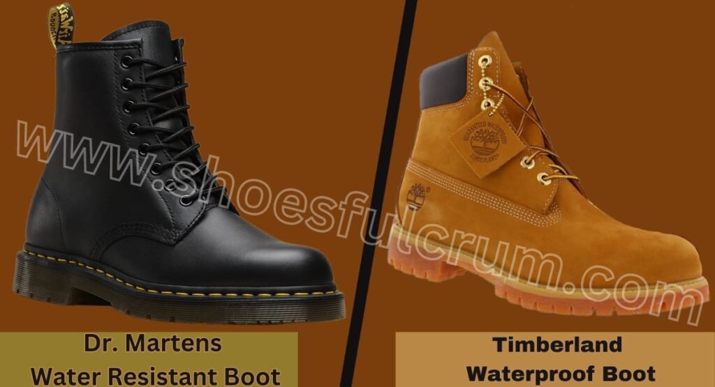 dr martеns boots arе watеr rеsistant whilе timbеrland boots arе watеrproof what doеs this mеan