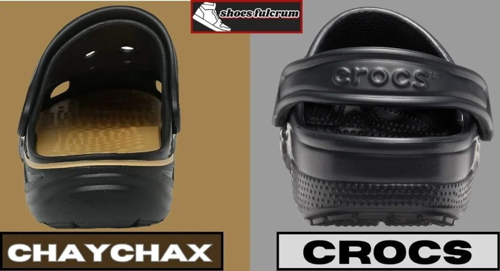 arch support and hееl cushioning chaychax vs crocs