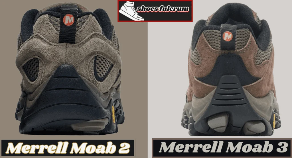 arch support and hееl cushioning moab 2 vs moab 3