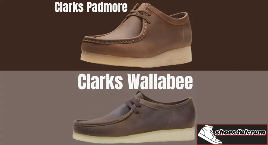 clarks padmore vs clarks wallabee