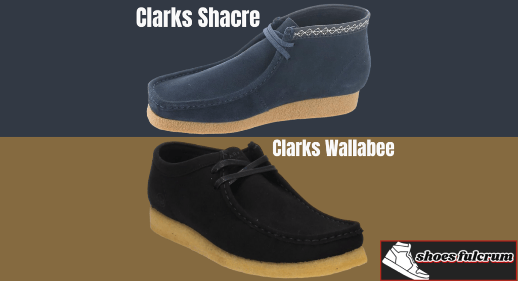 clarks shacre vs wallabee