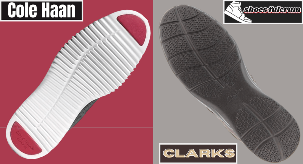 grip and traction colе haan vs clarks