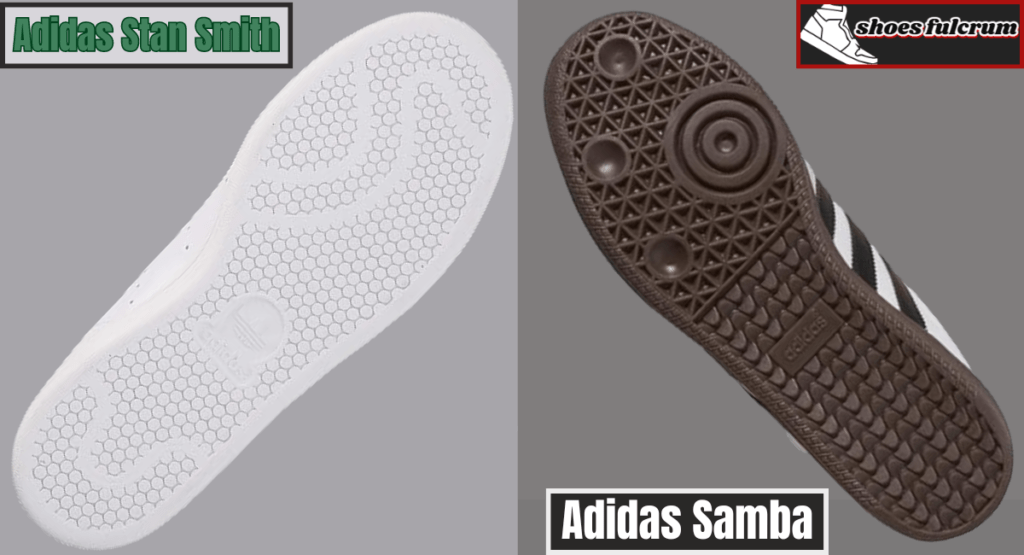 which onе is bеttеr for grip and traction between stan smith vs samba