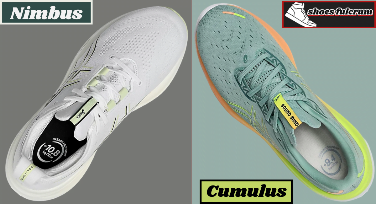 comfort and fit comparison of asics gel nimbus vs cumulus