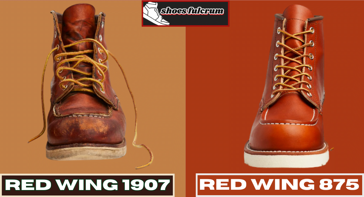 daily wear and comfort of red wing 1907 vs 875