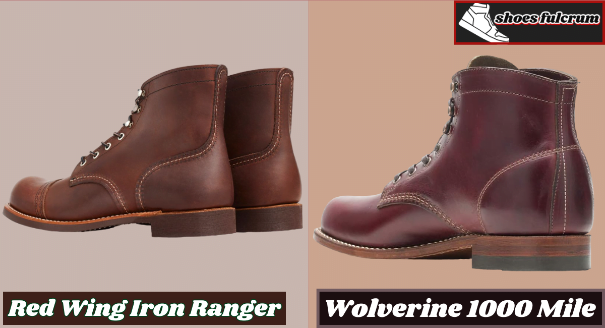 maintenance and care of red wing iron ranger vs wolverine 1000 mile