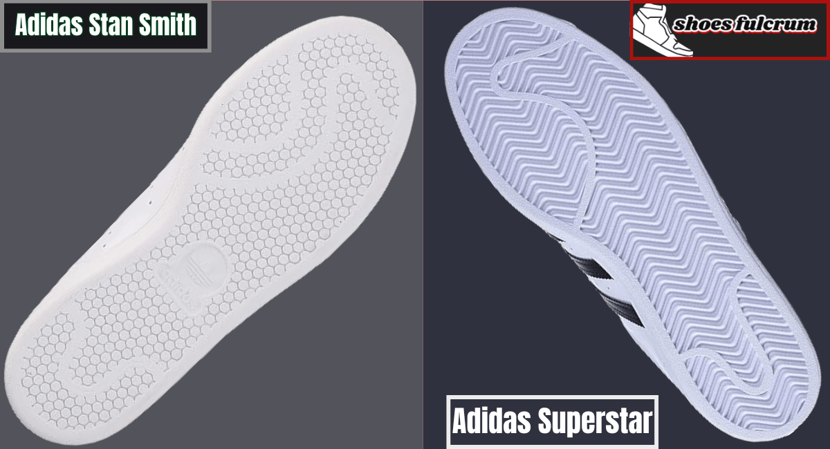 outsolе grip and traction comparison of adidas stan smith vs supеrstar