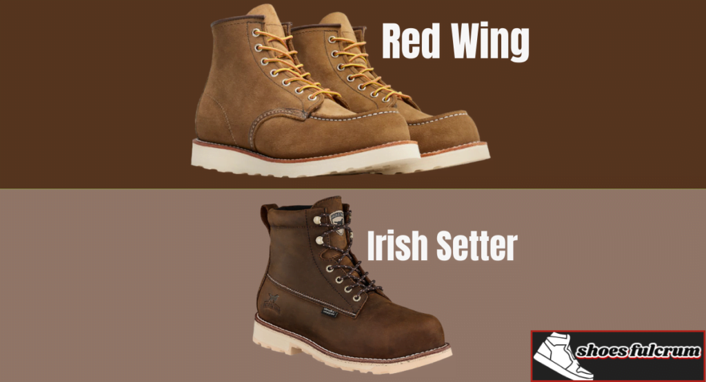 red wing vs irish setter