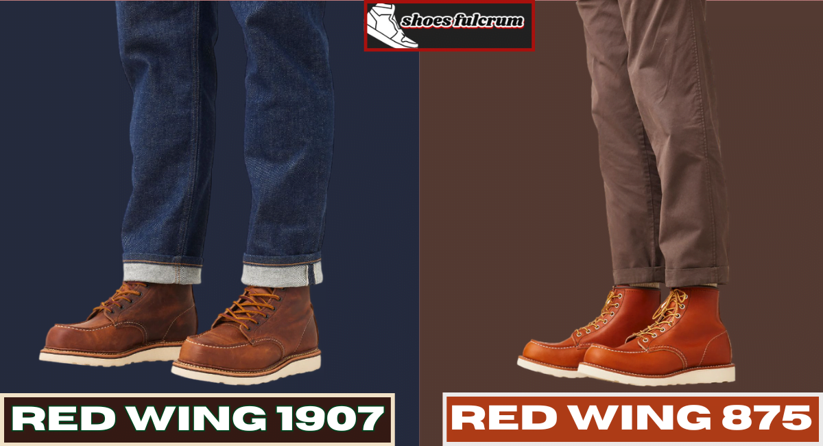 unboxing and first impression of red wing 1907 vs 875