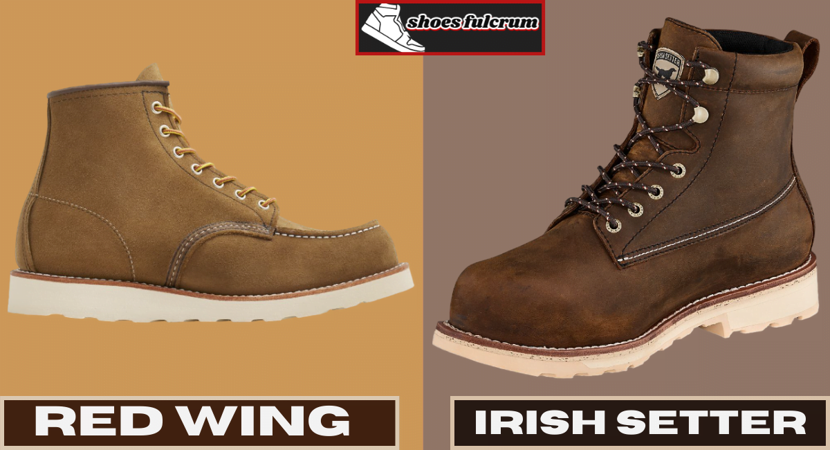 waterproofness of red wing vs irish setter